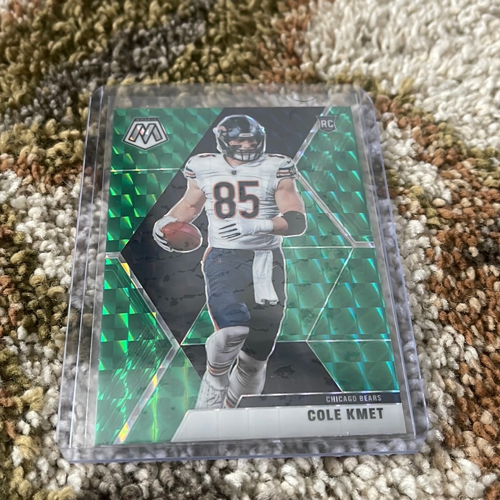 Cole Kmet 2020 Mosaic Green Prizm Rookie